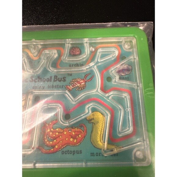 Vintage 1994 Magic School Bus McDonald’s Undersea Adventure Game - Picture 7 of 10
